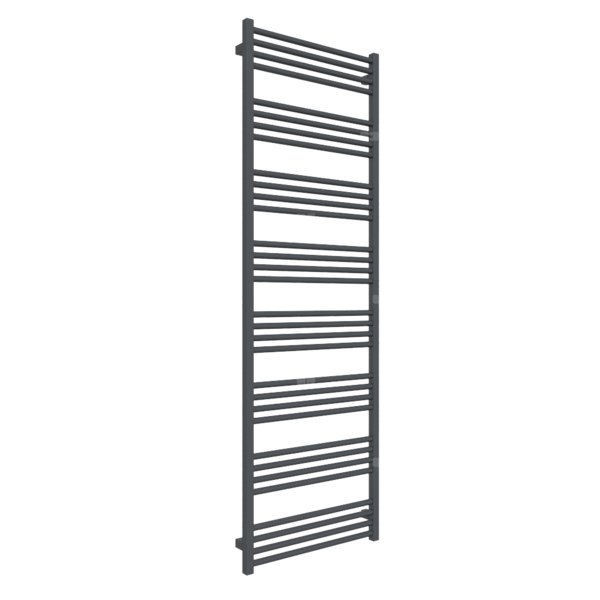 Grzejnik drabinkowy TERMA FIONA, podłączenie ZX, wym. 1860 x 600 mm, kolor szary antracytowy RAL7016, moc 922W
