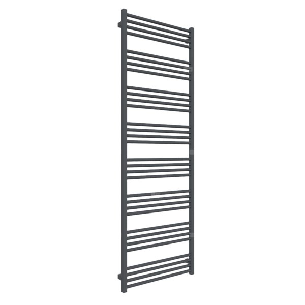 Grzejnik drabinkowy TERMA FIONA, podłączenie ZX, wym. 1860 x 630 mm, kolor szary antracytowy RAL7016, moc 960W