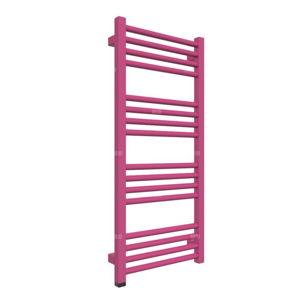 Grzejnik drabinkowy TERMA FIONA ONE, podłączenie S8, wym. 900 x 400 mm, kolor telemagenta RAL4010, moc 305W