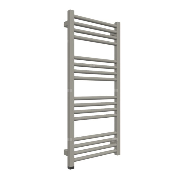 Grzejnik drabinkowy TERMA FIONA ONE, podłączenie S8, wym. 900 x 400 mm, kolor metaliczny kamień, moc 305W