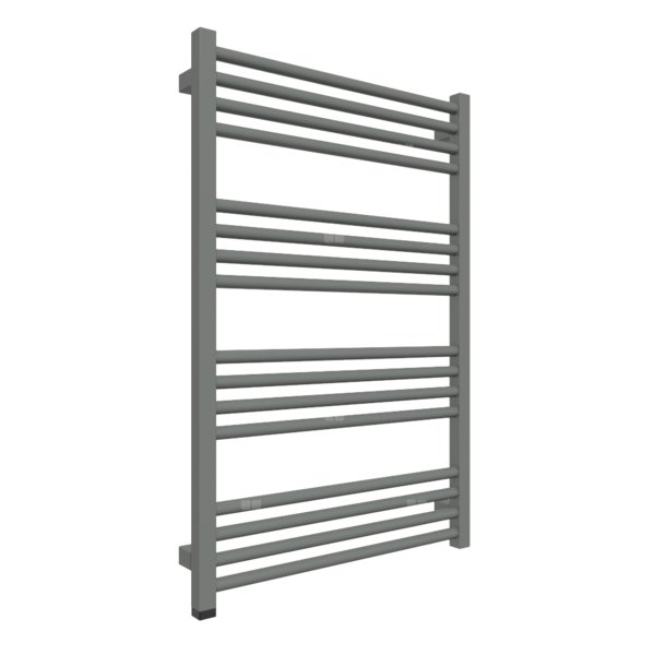 Grzejnik drabinkowy TERMA FIONA ONE, podłączenie S1, wym. 900 x 600 mm, kolor nowoczesna szarość, moc 458W