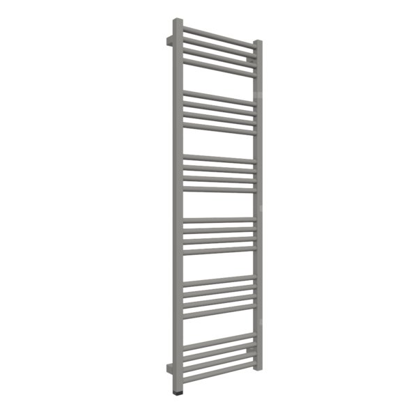 Grzejnik drabinkowy TERMA FIONA ONE, podłączenie S8, wym. 1380 x 430 mm, kolor ciemne aluminium metaliczny RAL9016, moc 600W