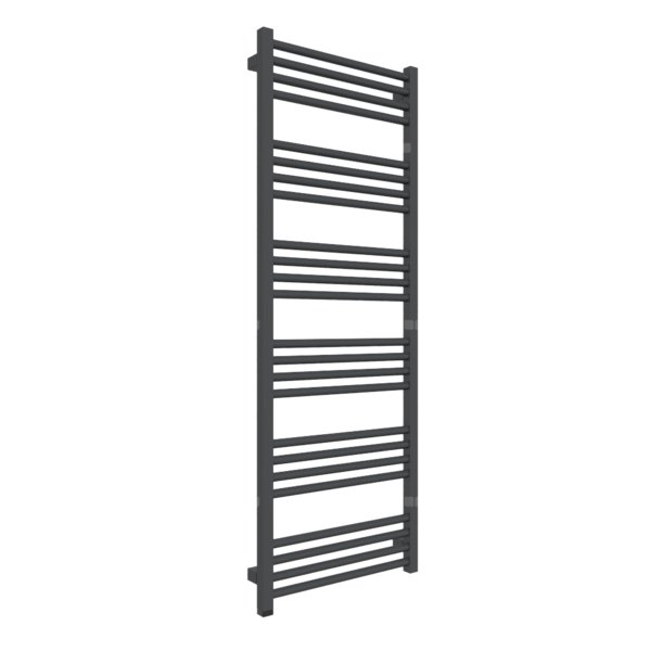 Grzejnik drabinkowy TERMA FIONA ONE, podłączenie S8, wym. 1380 x 500 mm, kolor metaliczna czerń, moc 600W
