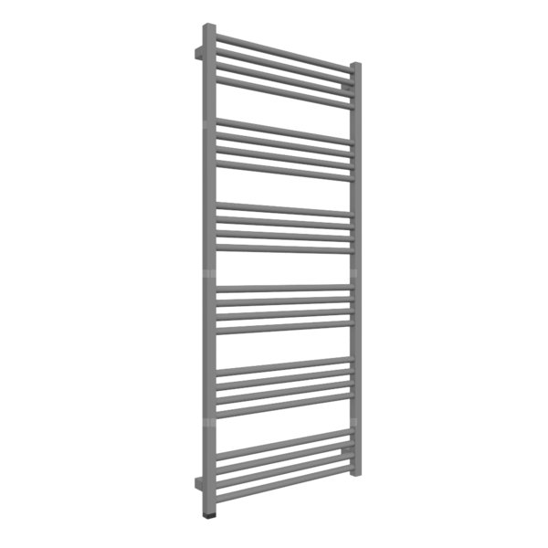 Grzejnik drabinkowy TERMA FIONA ONE, podłączenie S8, wym. 1380 x 600 mm, kolor szary kurz RAL7037, moc 600W