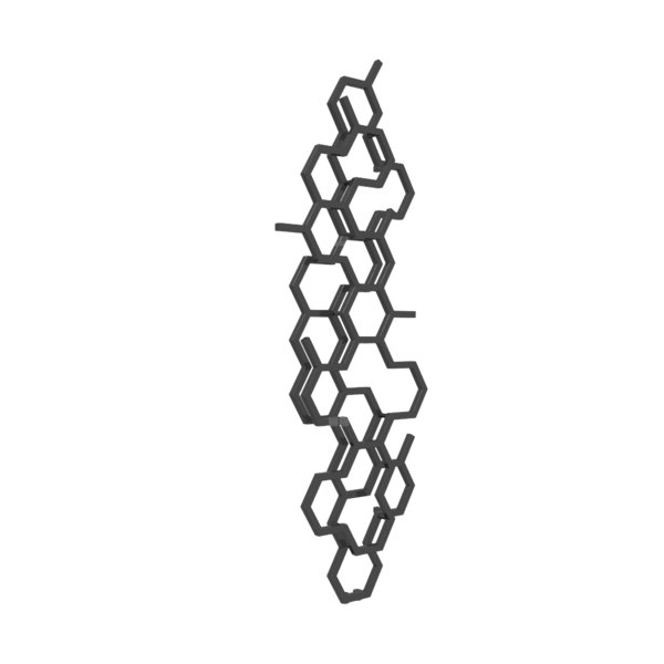 Grzejnik drabinkowy TERMA HEX, podłączenie ZX, wym. 1700 x 573 mm, kolor magiczna perła, moc 500W