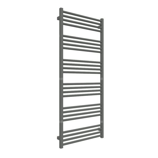 Grzejnik drabinkowy TERMA FIONA, podłączenie ZX, wym. 1380 x 580 mm, kolor błyszcząca szarość, moc 664W