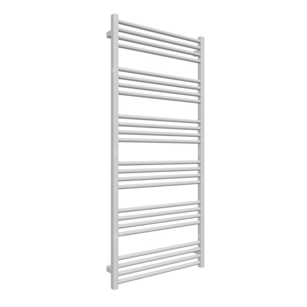 Grzejnik drabinkowy TERMA FIONA, podłączenie ZX, wym. 1380 x 630 mm, kolor szary mleczny soft RAL7047, moc 711W
