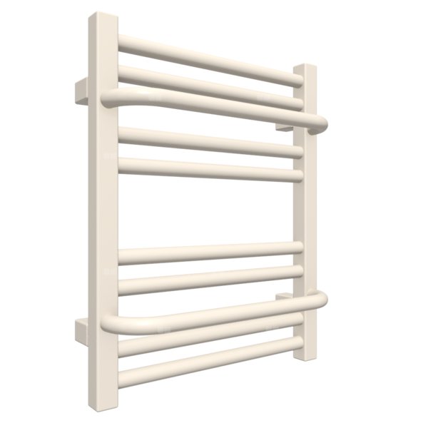 Grzejnik elektryczny TERMA LIMA 400 x 500 mm, kolor biały kremowy RAL9001, moc 200 W, podłączenie E8, kabel prosty z wtyczką i włącznikiem on/off