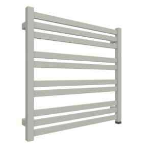 Grzejnik el. TERMA MARLIN ONE 600/630 \ Silver Gloss, podł. E8, 400W, kabel prosty bez wtyczki [1,5m