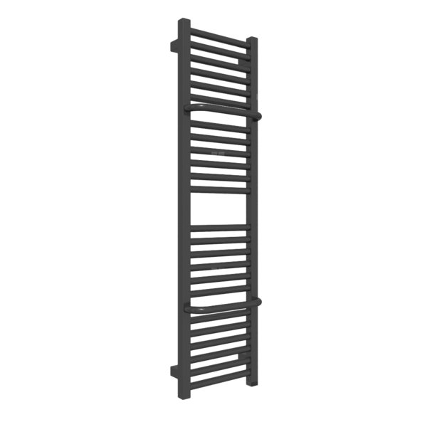 Grzejnik drabinkowy TERMA LIMA ONE, podłączenie S1, wym. 1140 x 300 mm, kolor czarny RAL9017, moc 345W