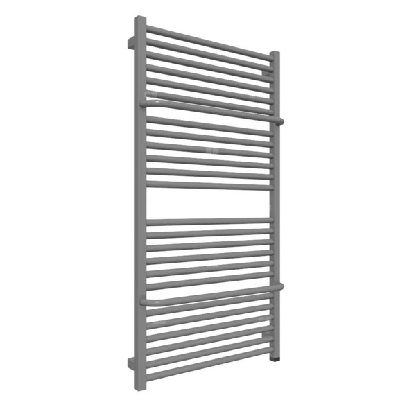 Grzejnik drabinkowy TERMA LIMA ONE, podłączenie S1, wym. 1140 x 600 mm, kolor szary kurz RAL7037, moc 675W