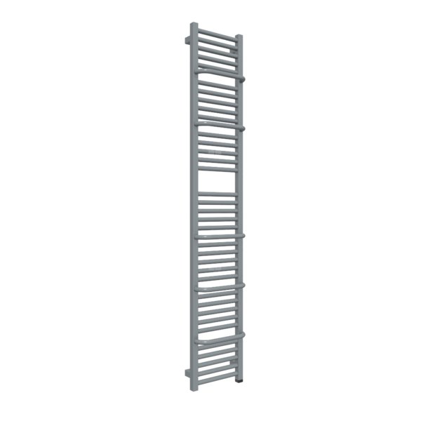 Grzejnik drabinkowy TERMA LIMA ONE, podłączenie S1, wym. 1700 x 300 mm, kolor szary ciemniejszy RAL7046, moc 600W