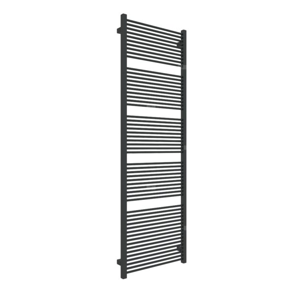 Grzejnik drabinkowy TERMA MIKE, podłączenie ZX, wym. 1635 x 430 mm, kolor czarny jak kruk mat RAL9005, moc 716W