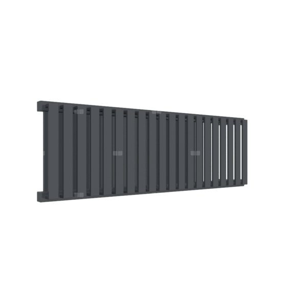 Grzejnik drabinkowy TERMA NEMO, podłączenie P3, wym. 300 x 915 mm, kolor szary antracytowy RAL7016, moc 533W