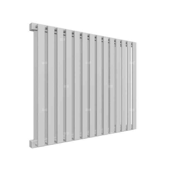 Grzejnik drabinkowy TERMA NEMO, podłączenie YL, wym. 530 x 645 mm, kolor szary mleczny soft RAL7047, moc 626W