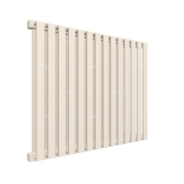 Grzejnik drabinkowy TERMA NEMO, podłączenie YP, wym. 530 x 645 mm, kolor biały kremowy RAL9001, moc 626W