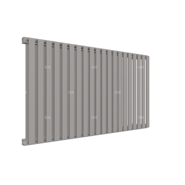Grzejnik drabinkowy TERMA NEMO, podłączenie YP, wym. 530 x 915 mm, kolor błyszczący żwir, moc 888W