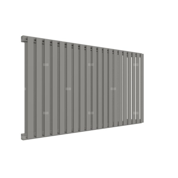 Grzejnik drabinkowy TERMA NEMO, podłączenie P3, wym. 530 x 915 mm, kolor grafit, moc 888W