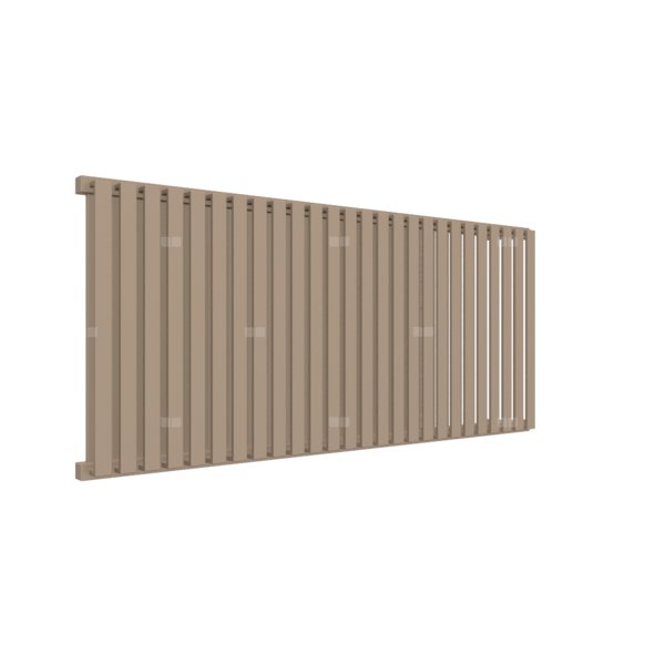 Grzejnik drabinkowy TERMA NEMO, podłączenie L6, wym. 530 x 1185 mm, kolor kwarc, moc 1150W