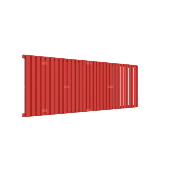 Grzejnik drabinkowy TERMA NEMO, podłączenie YL, wym. 530 x 1455 mm, kolor żywa czerwień soft RAL3028, moc 1412W