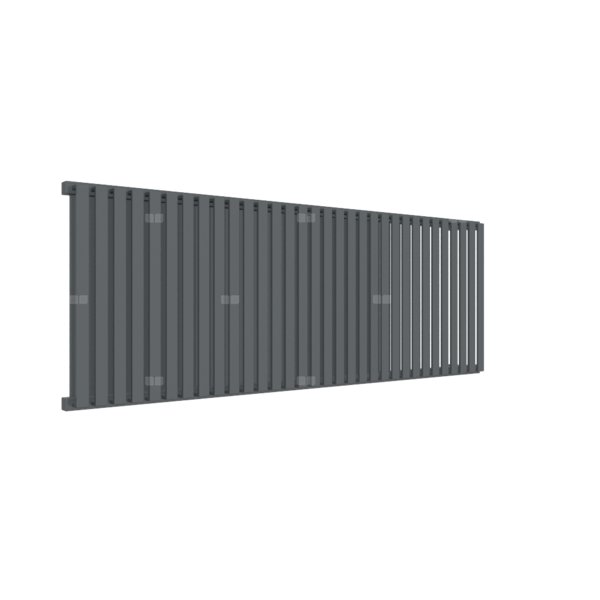 Grzejnik drabinkowy TERMA NEMO, podłączenie L6, wym. 530 x 1455 mm, kolor szary łupek RAL7015, moc 1412W