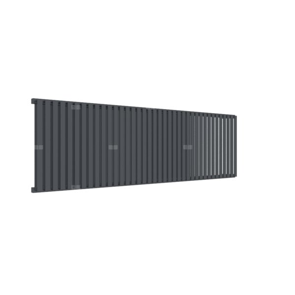 Grzejnik drabinkowy TERMA NEMO, podłączenie YL, wym. 530 x 1725 mm, kolor szary antracytowy RAL7016, moc 1675W