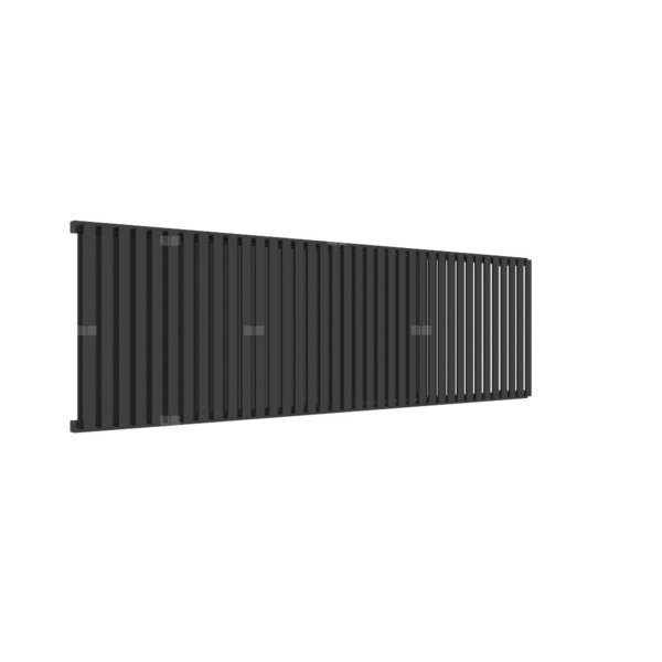 Grzejnik drabinkowy TERMA NEMO, podłączenie YL, wym. 530 x 1725 mm, kolor brązowy czarny RAL8022, moc 1675W