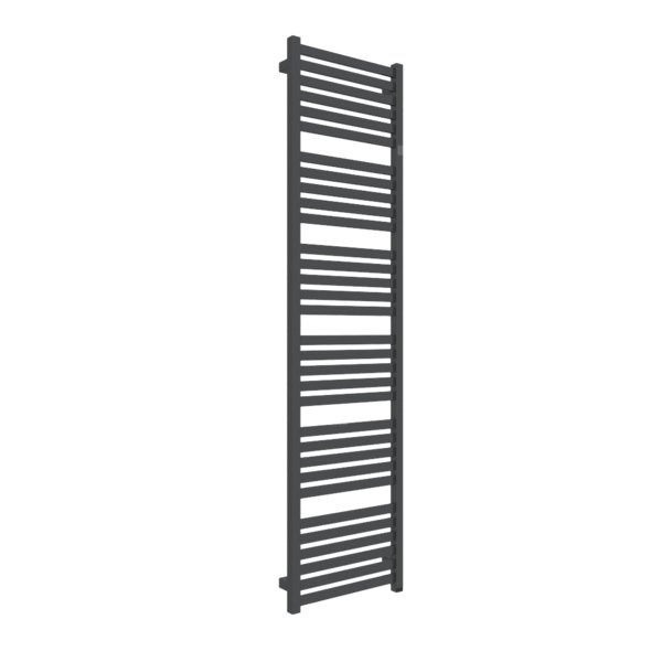Grzejnik drabinkowy TERMA MARLIN ONE, podłączenie S8, wym. 1680 x 430 mm, kolor metaliczna czerń, moc 653W