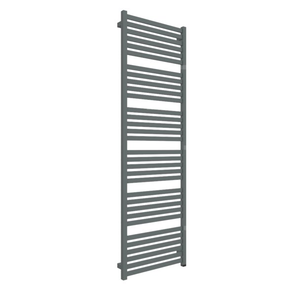 Grzejnik drabinkowy TERMA MARLIN ONE, podłączenie S8, wym. 1680 x 530 mm, kolor metaliczny szary, moc 805W