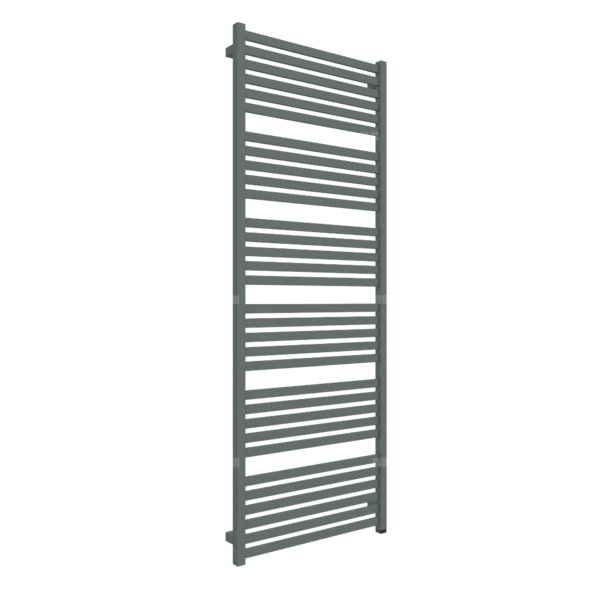 Grzejnik drabinkowy TERMA MARLIN ONE, podłączenie S1, wym. 1680 x 630 mm, kolor metaliczny szary, moc 957W