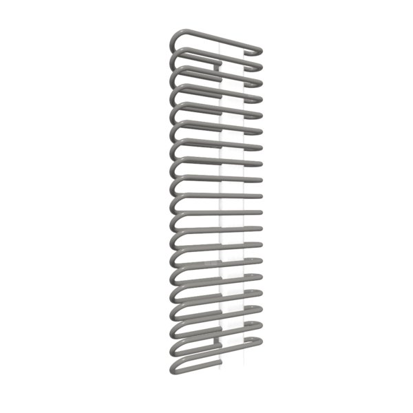 Grzejnik elektryczny TERMA MICHELLE 400 x 1200 mm, kolor grafit, moc 600 W, podłączenie E8