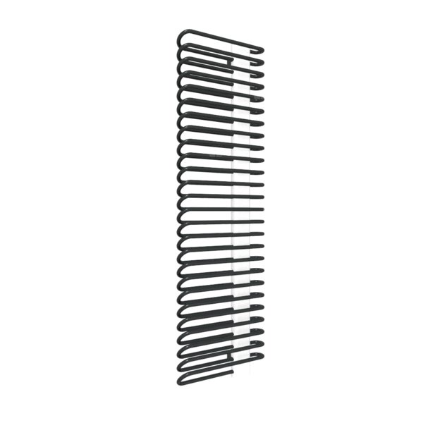 Grzejnik drabinkowy TERMA MICHELLE, podłączenie YP, wym. 1620 x 500 mm, kolor czarny jak kruk połysk RAL9005, moc 1000W