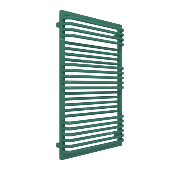 Grzejnik drabinkowy TERMA POC 2, podłączenie Z8, wym. 1040 x 600 mm, kolor zielony opal RAL6026, moc 743W