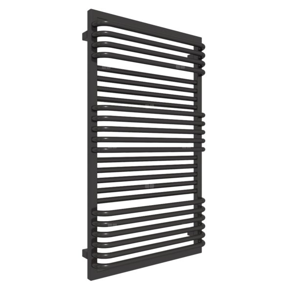 Grzejnik drabinkowy TERMA POC 2, podłączenie SX, wym. 1040 x 600 mm, kolor heban, moc 743W