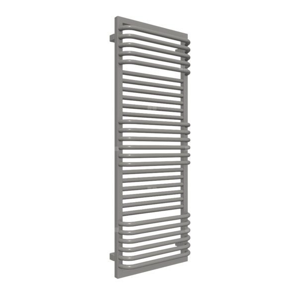 Grzejnik drabinkowy TERMA POC 2, podłączenie ZX, wym. 1240 x 450 mm, kolor grafit, moc 669W