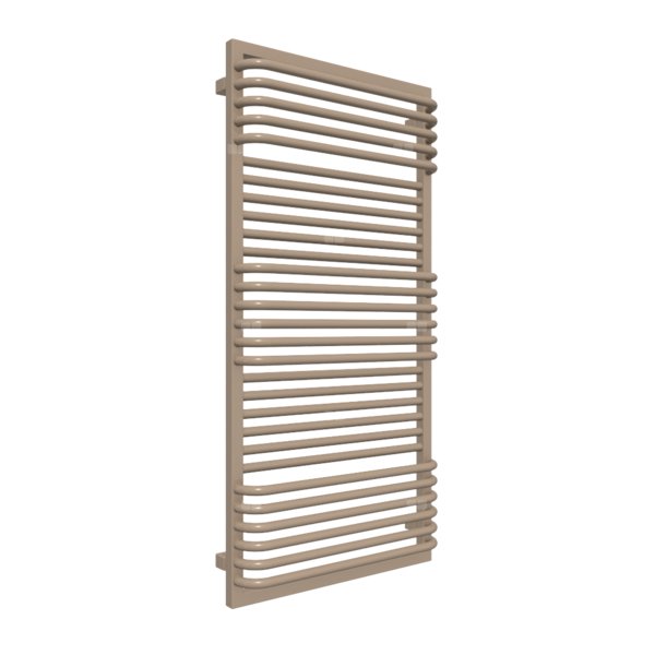 Grzejnik drabinkowy TERMA POC 2, podłączenie SX, wym. 1240 x 600 mm, kolor kwarc, moc 893W