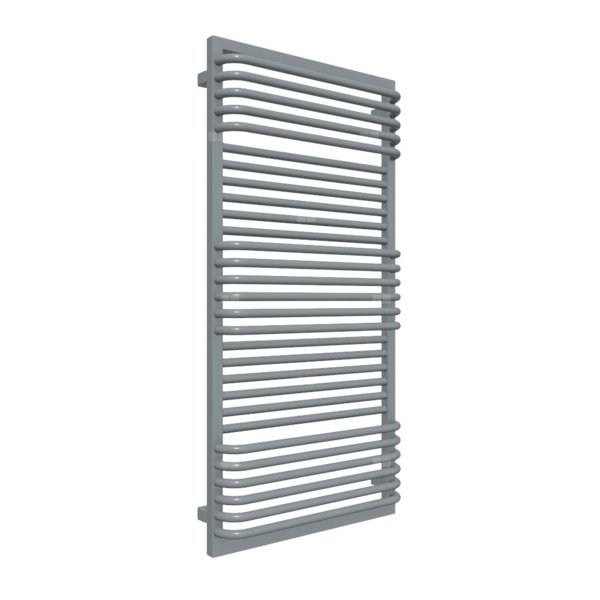 Grzejnik drabinkowy TERMA POC 2, podłączenie SX, wym. 1240 x 600 mm, kolor szary ciemniejszy RAL7046, moc 893W