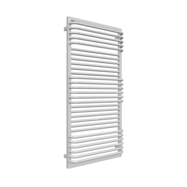 Grzejnik drabinkowy TERMA POC 2, podłączenie Z8, wym. 1240 x 600 mm, kolor srebrny metalik, moc 893W