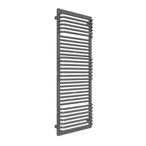 Grzejnik drabinkowy TERMA POC 2, podłączenie Z1, wym. 1400 x 500 mm, kolor błyszcząca szarość, moc 844W