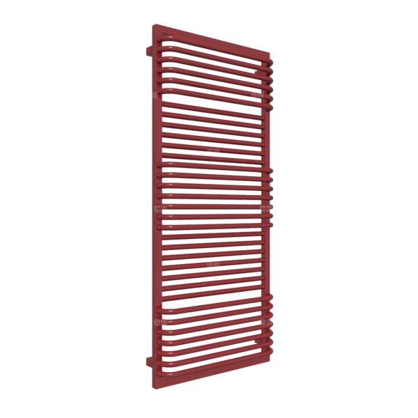 Grzejnik drabinkowy TERMA POC 2, podłączenie Z8, wym. 1400 x 600 mm, kolor rubinowy RAL3003, moc 1013W