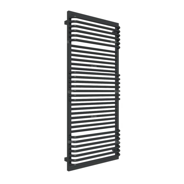 Grzejnik drabinkowy TERMA POC 2, podłączenie Z8, wym. 1400 x 600 mm, kolor czarny jak kruk soft RAL9005, moc 1013W