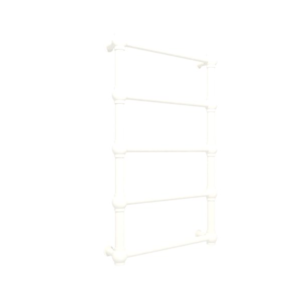 Grzejnik elektryczny TERMA RETRO 504 x 800 mm, kolor biały soft RAL9016, moc 200 W, podłączenie E1, kabel spiralny z wtyczką