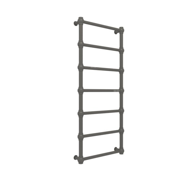 Grzejnik drabinkowy TERMA RETRO, podłączenie SX, wym. 1170 x 504 mm, kolor brąz anodowy, moc 308W