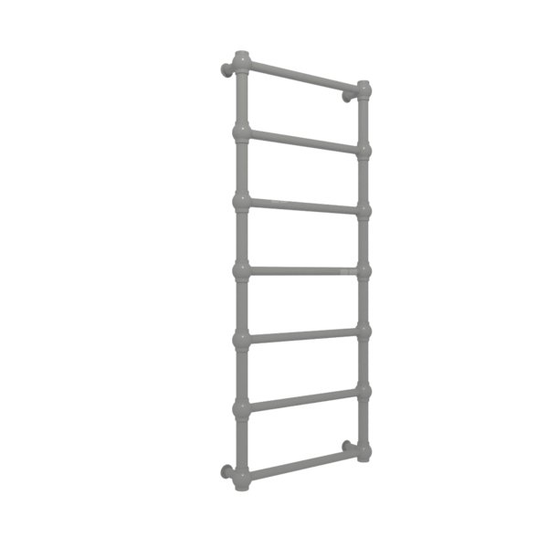 Grzejnik drabinkowy TERMA RETRO, podłączenie SX, wym. 1170 x 504 mm, kolor szary kurz RAL7037, moc 308W