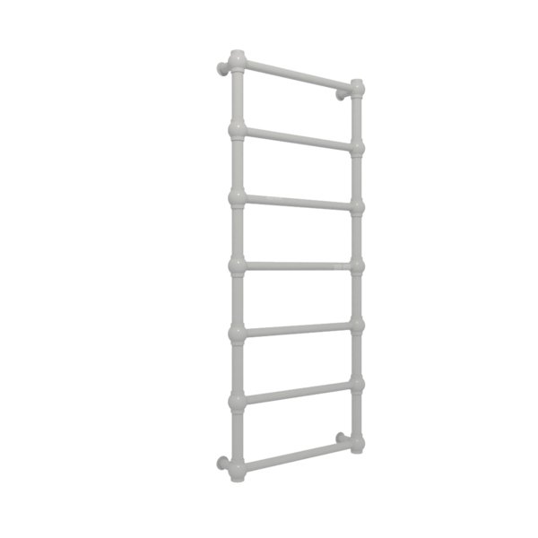 Grzejnik drabinkowy TERMA RETRO, podłączenie SX, wym. 1170 x 504 mm, kolor diamentowe srebro, moc 308W