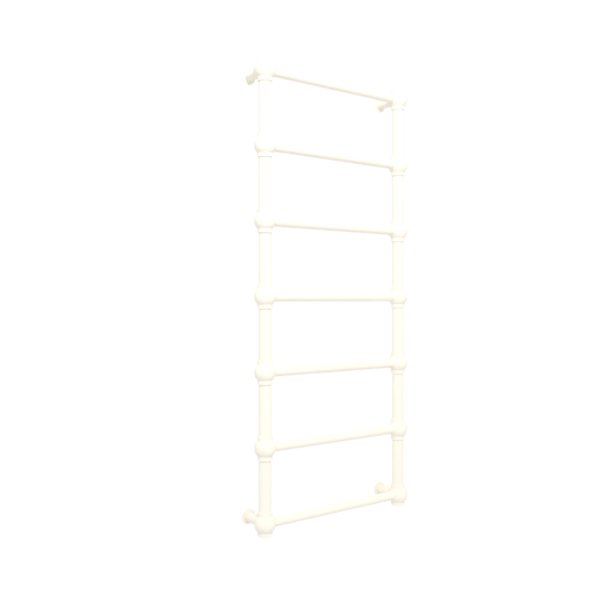 Grzejnik elektryczny TERMA RETRO 504 x 1170 mm, kolor pergamon, moc 300 W, podłączenie E1, kabel prosty bez wtyczki z maskownicą