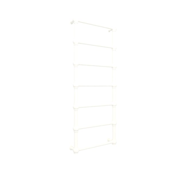 Grzejnik drabinkowy TERMA RETRO, podłączenie SX, wym. 1170 x 504 mm, kolor biały drogowy RAL9016, moc 308W