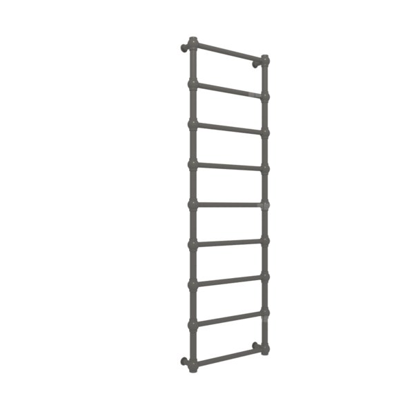 Grzejnik drabinkowy TERMA RETRO, podłączenie SX, wym. 1540 x 504 mm, kolor brąz anodowy, moc 405W