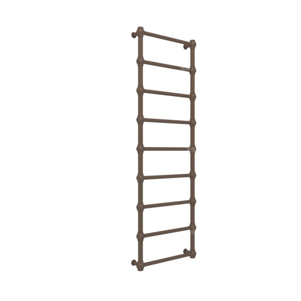 Grzejnik drabinkowy TERMA RETRO, podłączenie SX, wym. 1540 x 504 mm, kolor szlachetny brąz, moc 405W