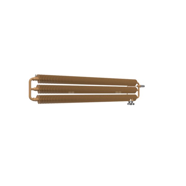 Grzejnik drabinkowy TERMA Ribbon HWS, podłączenie VP, wym. 290 x 1540 mm, kolor miedź, moc 802W